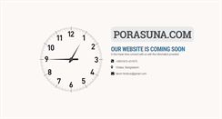Desktop Screenshot of porasuna.com