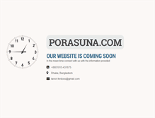 Tablet Screenshot of porasuna.com